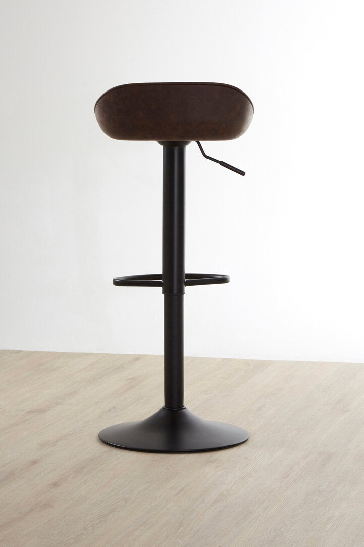 Devon Set Of Two Mocha Bar Stools