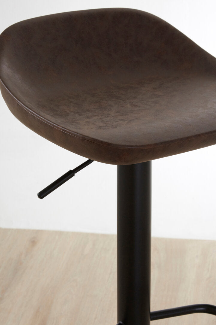 Devon Set Of Two Mocha Bar Stools