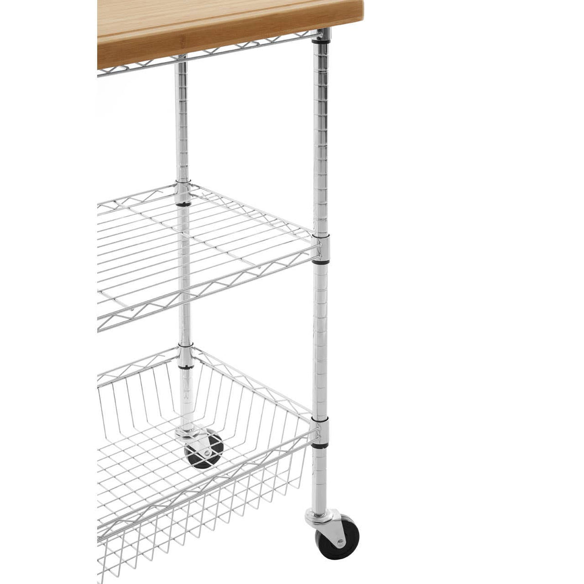 Vienna 3 Tier Kitchen Trolley