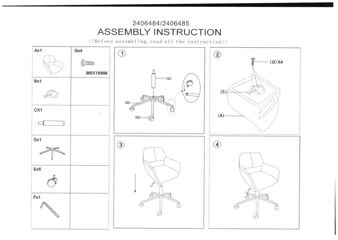 Florence Grey Velvet And Chrome Base Home Office Chair