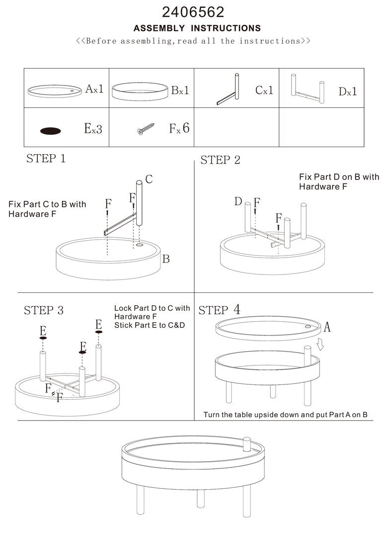Valencia Revolving Top Side Table