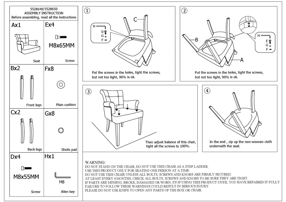 Lisbon Black Velvet Chair With Ring Back