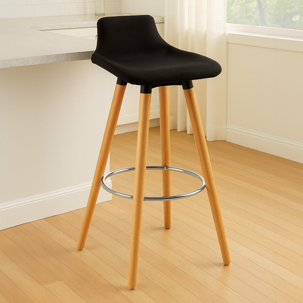 Richmond Black Bar Stool
