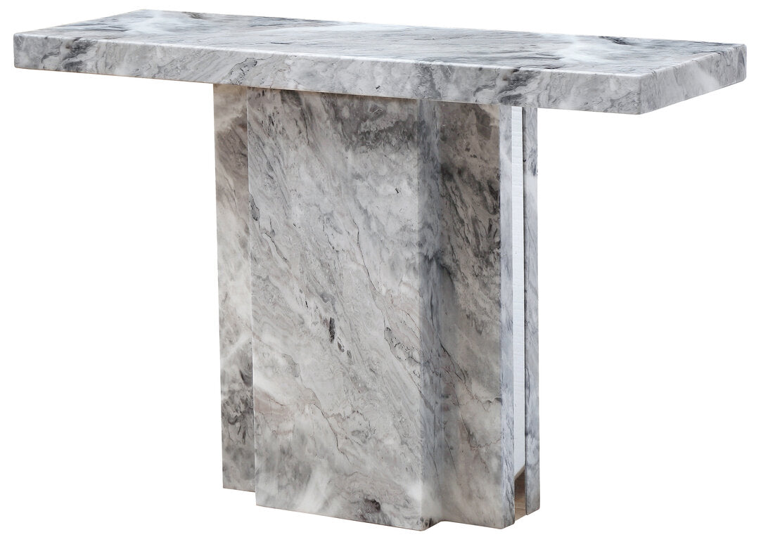 Belgravia Grey Marble Console Table