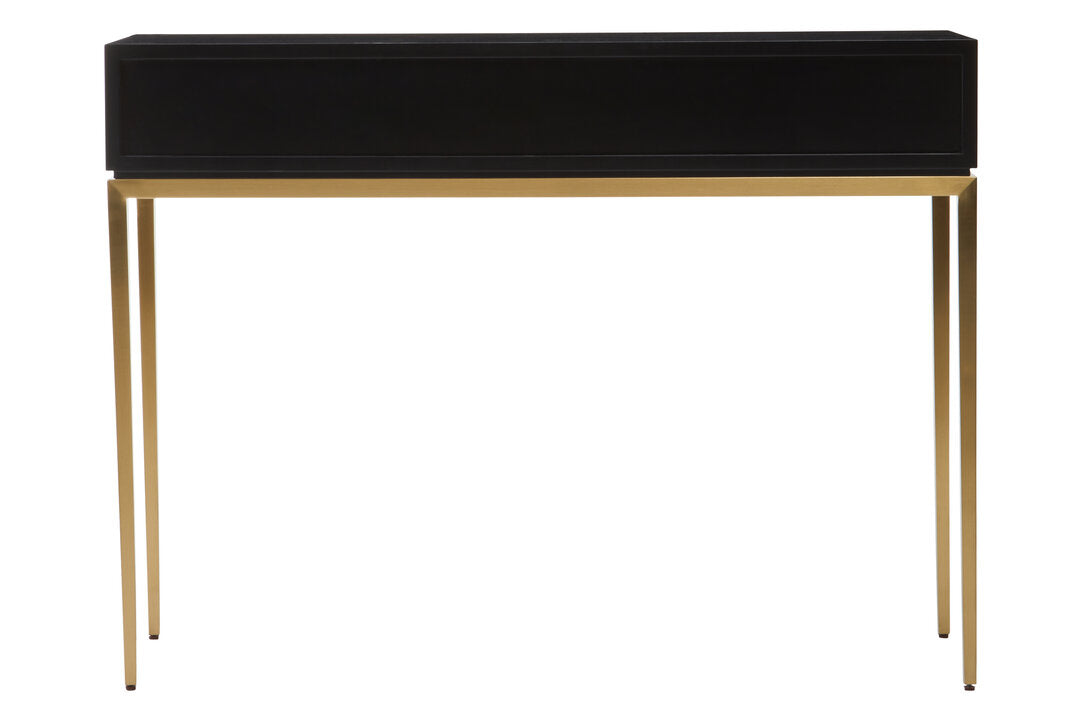 Valencia Shagreen Effect One Drawer Console Table