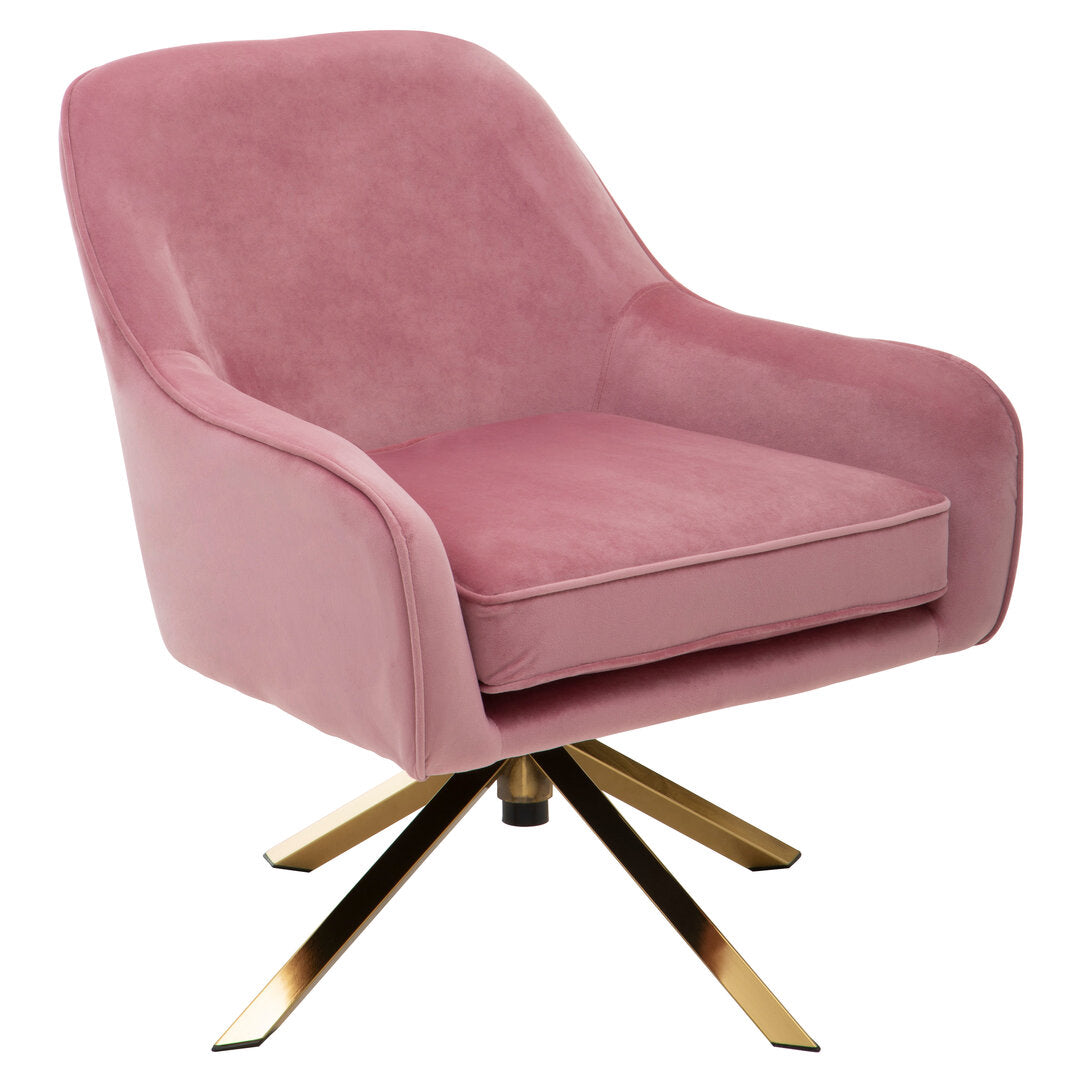 Vienna Pink Velvet Chair