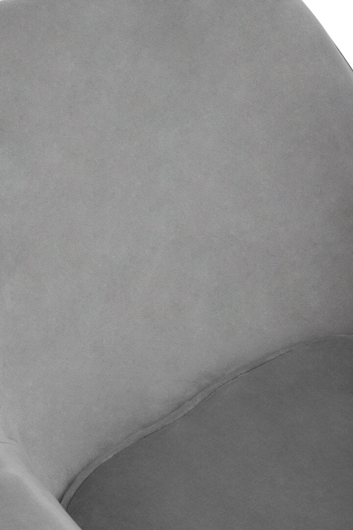 Vienna Grey Velvet Chair