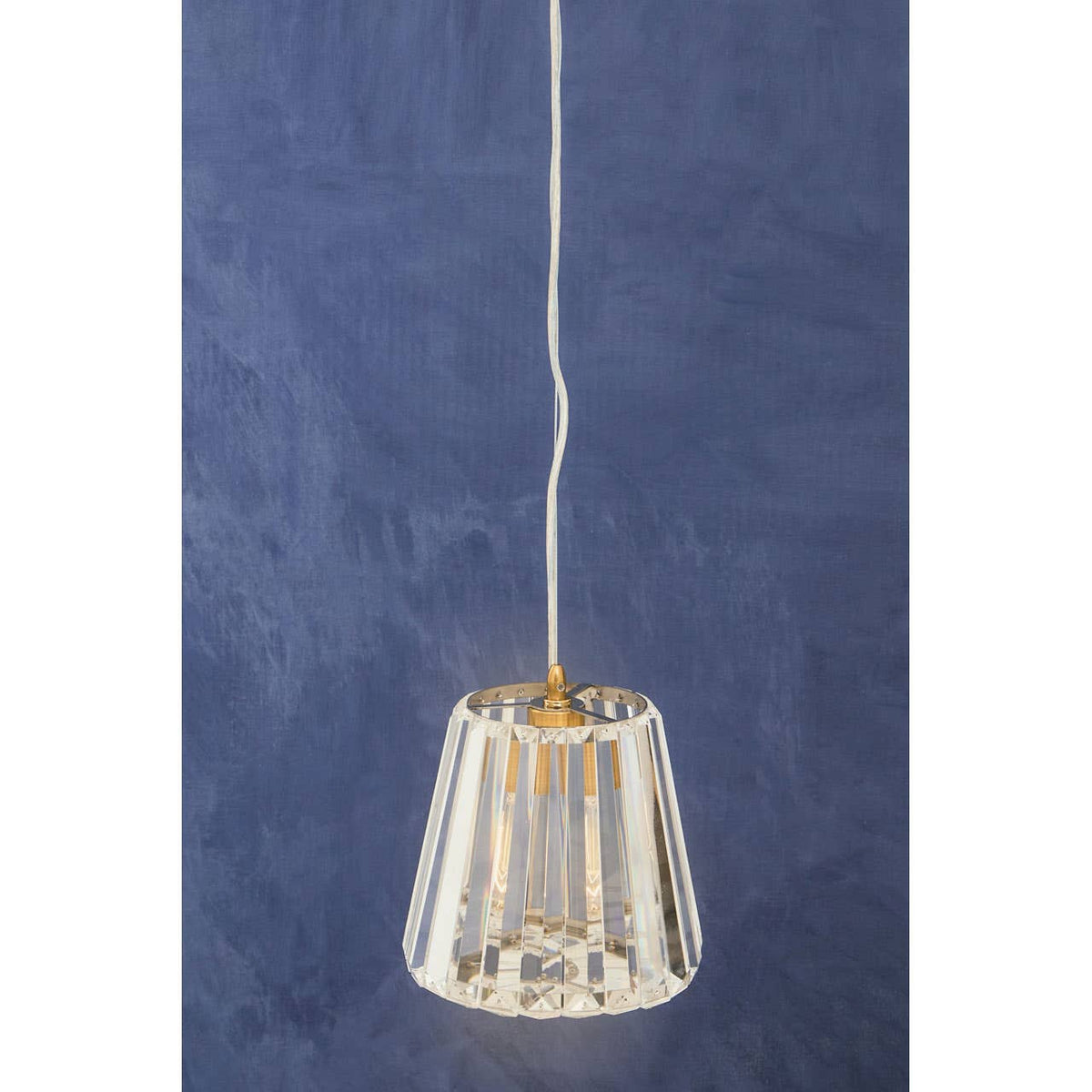 Vienna 1 Bulb Crystal Pendant Light
