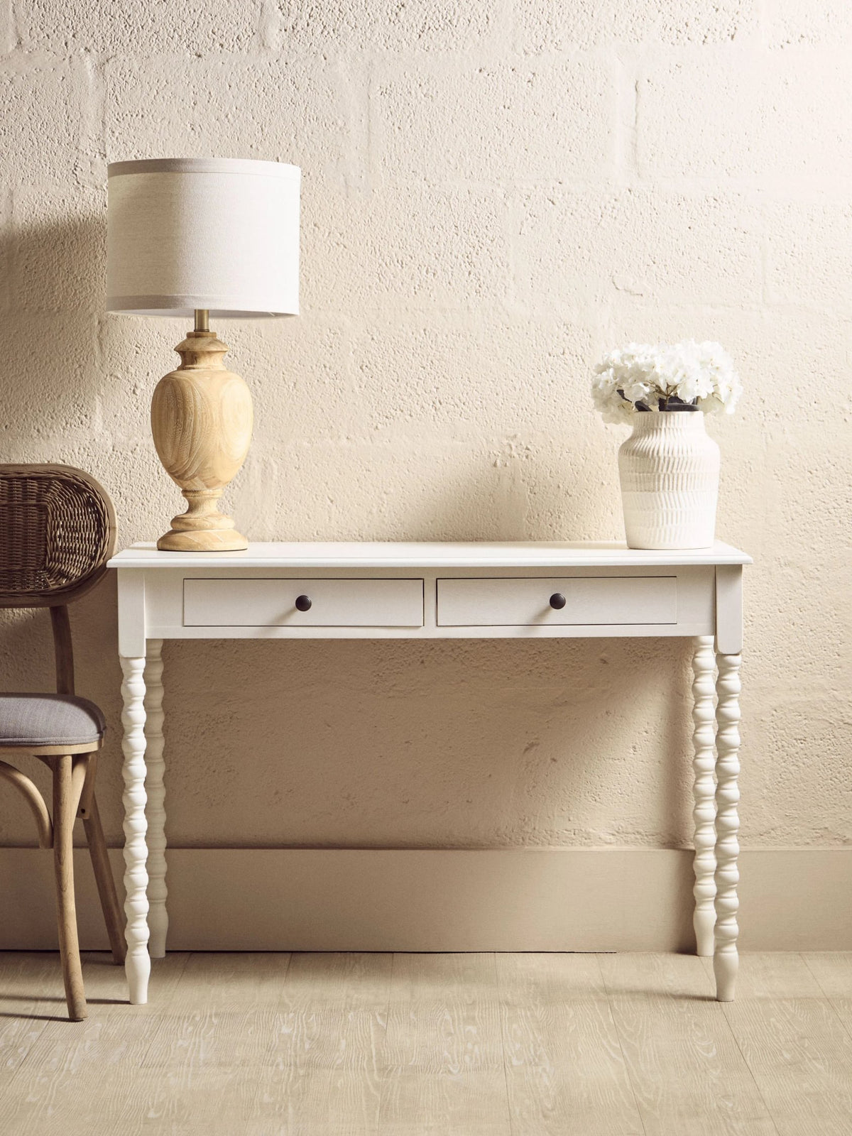 Savoy Two Drawer Wooden Desk