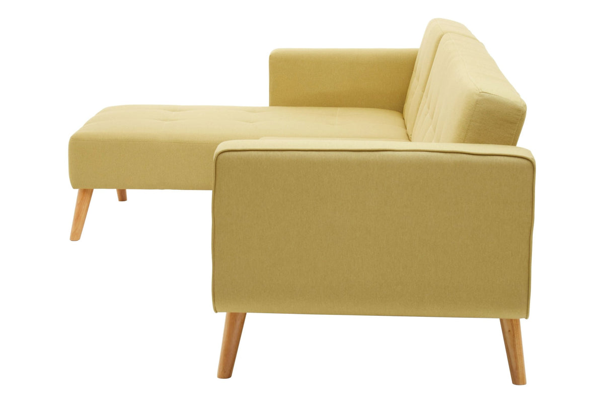 Seville Linen Corner Sofa Bed