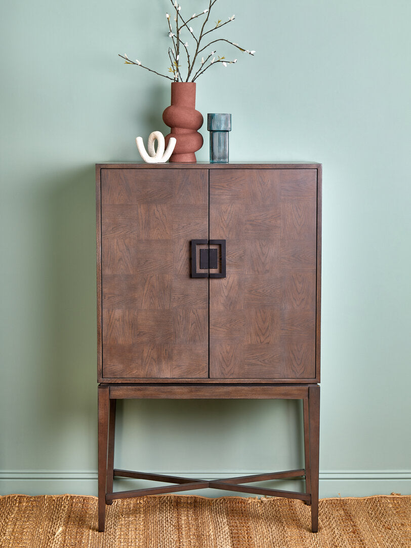 Vienna Antique Grey Cabinet
