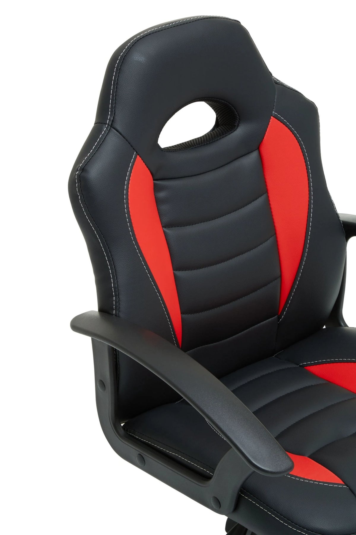 Crediton Black and Red Home Office Or Gaming Chair