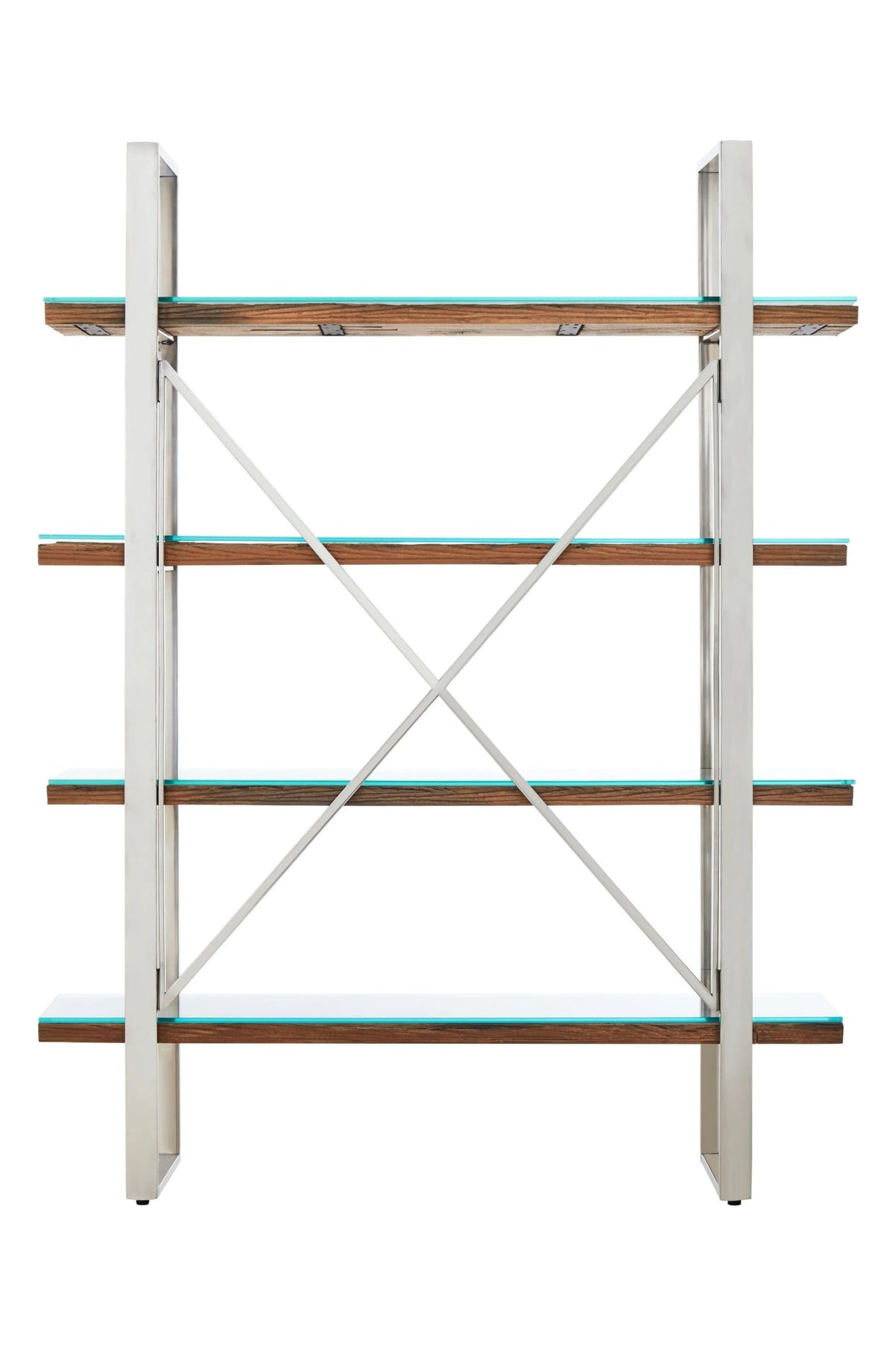 Madison Recycled Wood Four Tier Shelf Unit