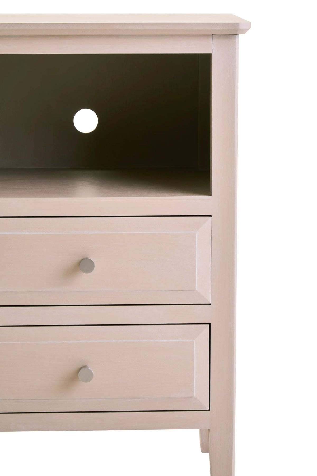 Savoy Two Drawer Wooden Side Table