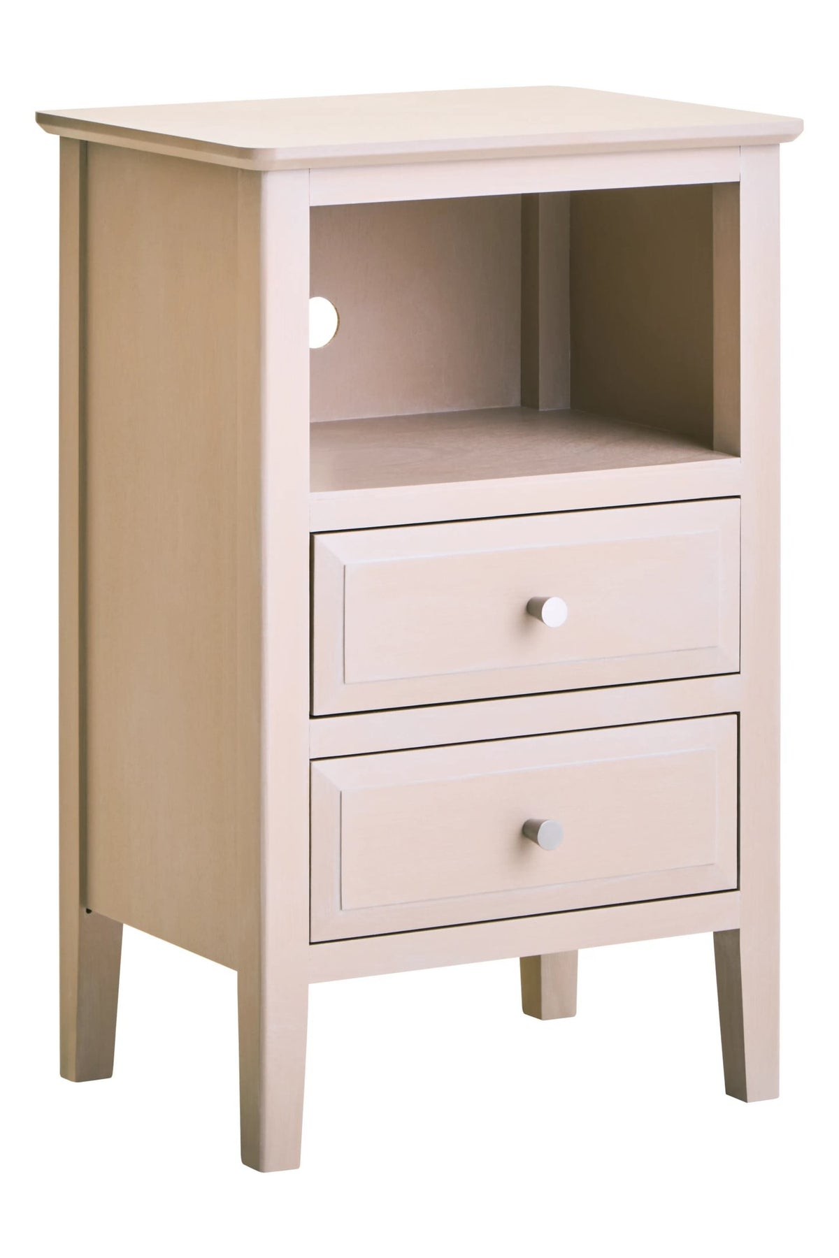 Savoy Two Drawer Wooden Side Table