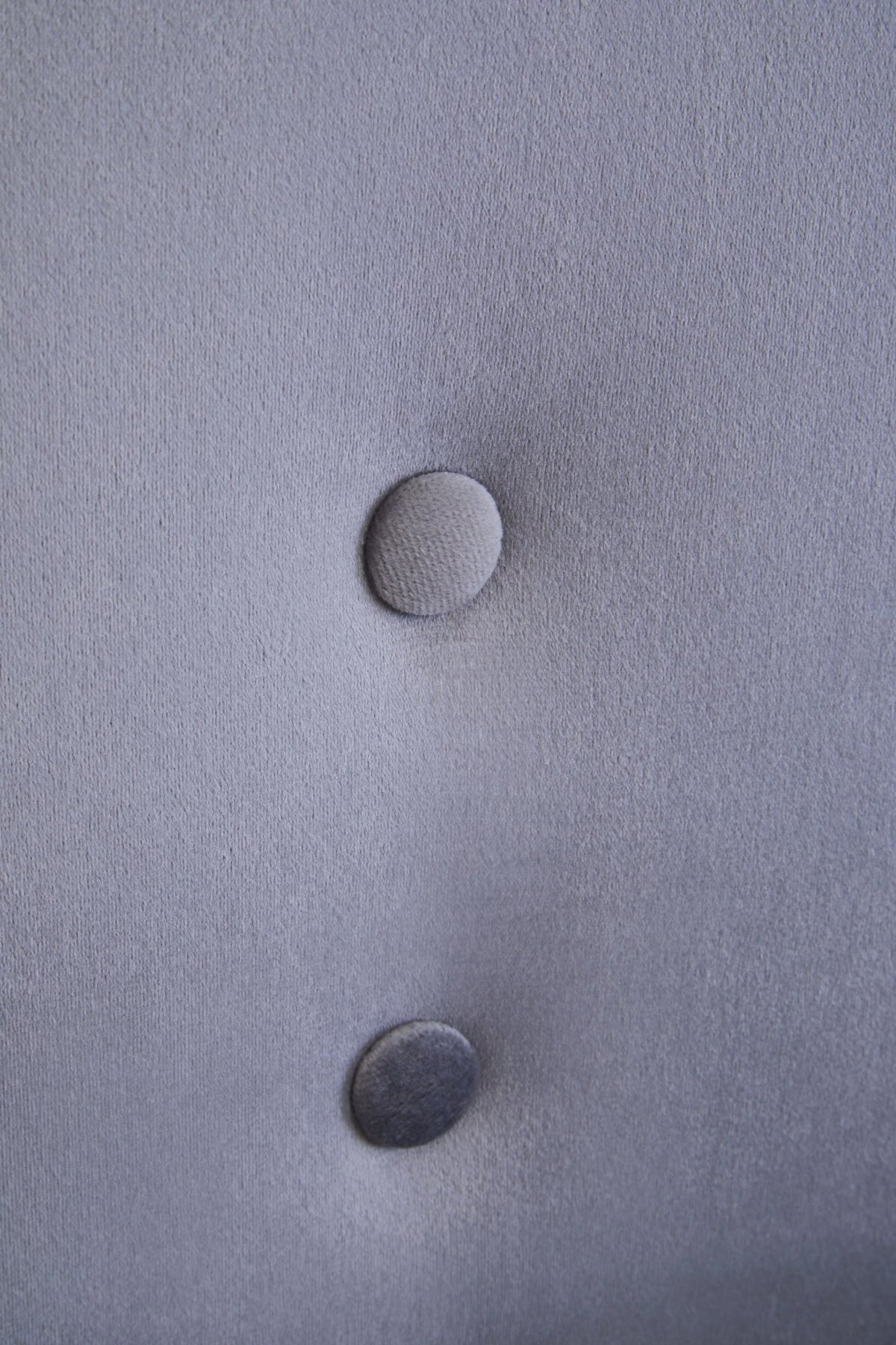 Regent Velvet Button Detail Chair #colour_grey