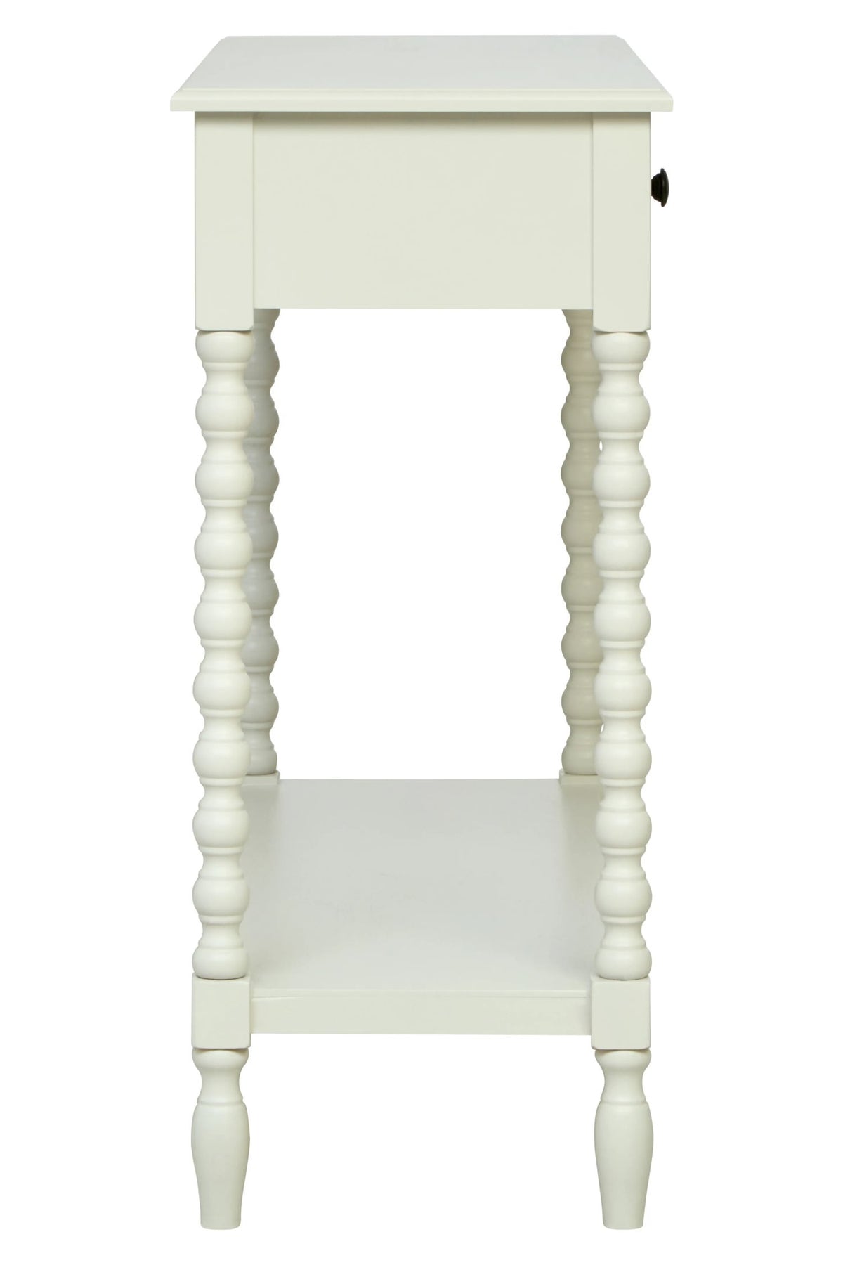 Savoy Two Drawer Bobble Detail Wooden Console Table