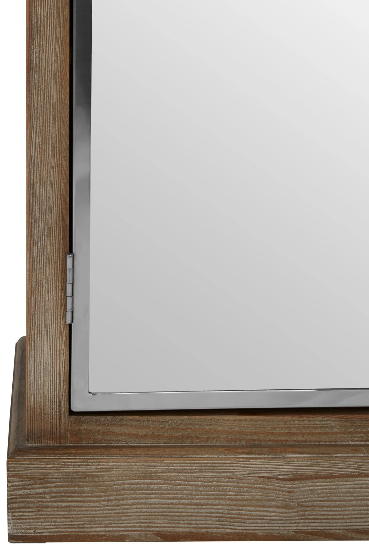 Notting White Washed Pine Wood 2 Door Cabinet