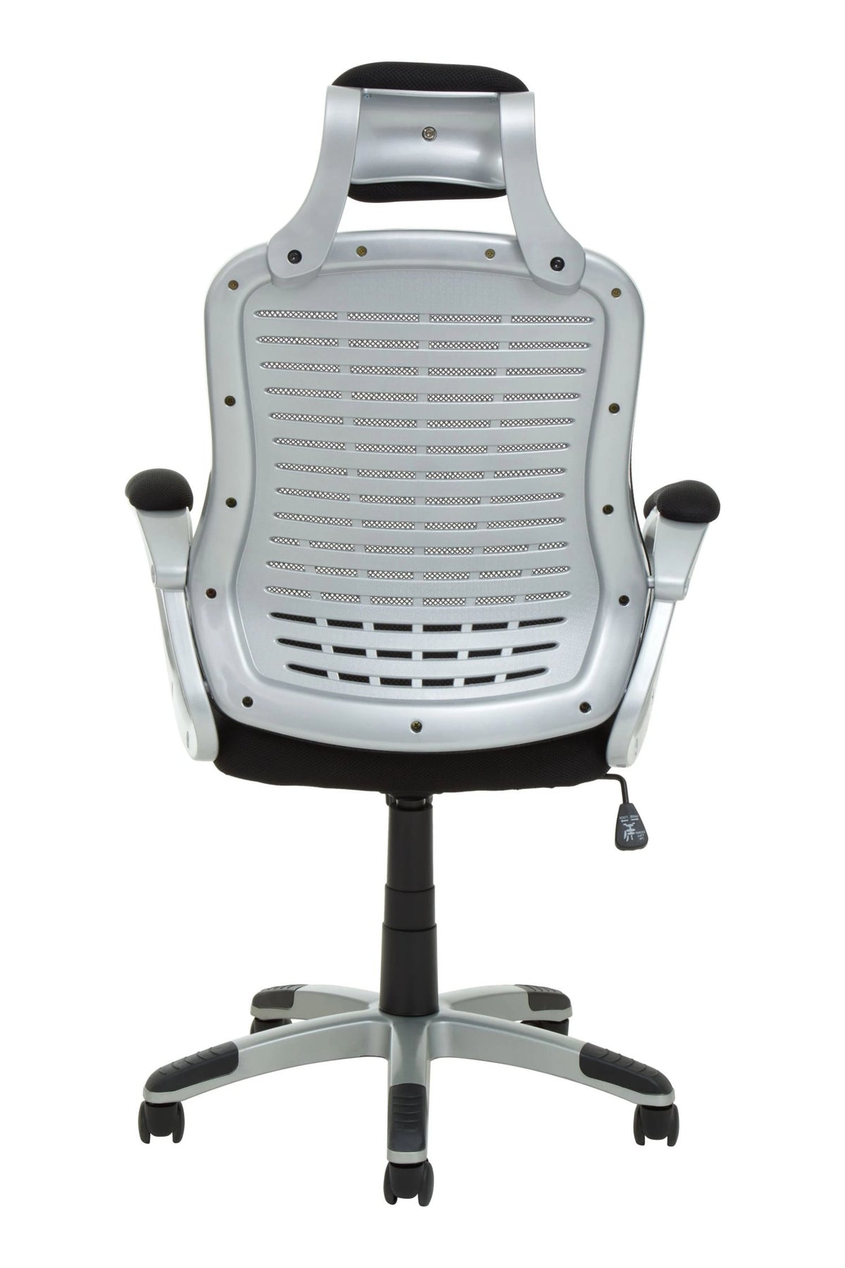 Windsor Black and Silver Home Office Chair