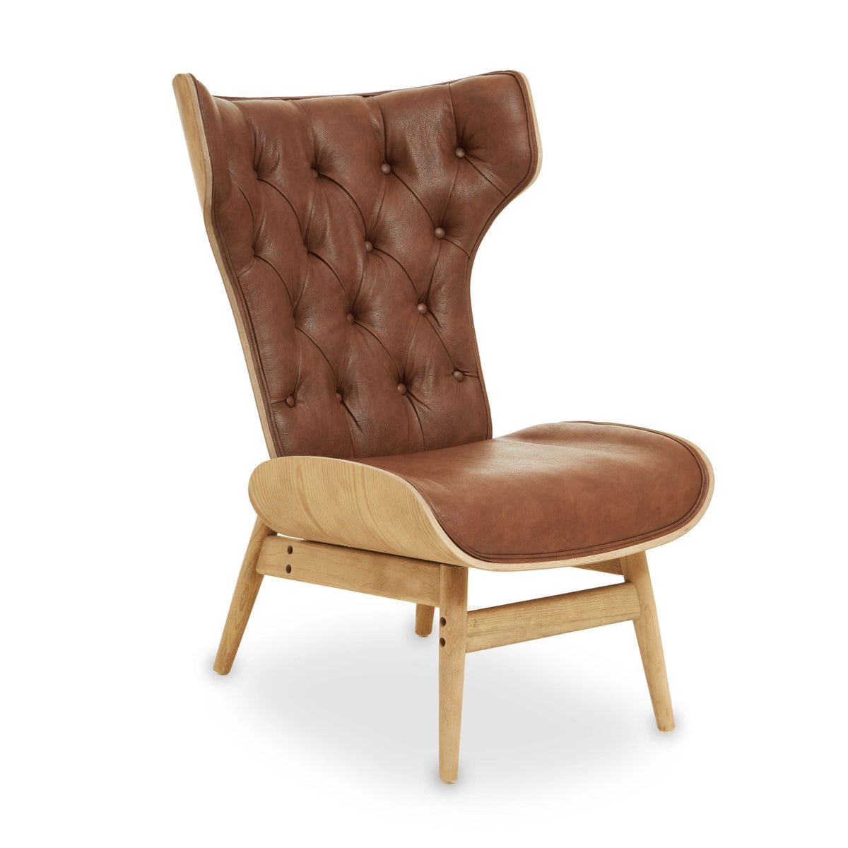 Harrogate Chair with Winged Back #colour_brown