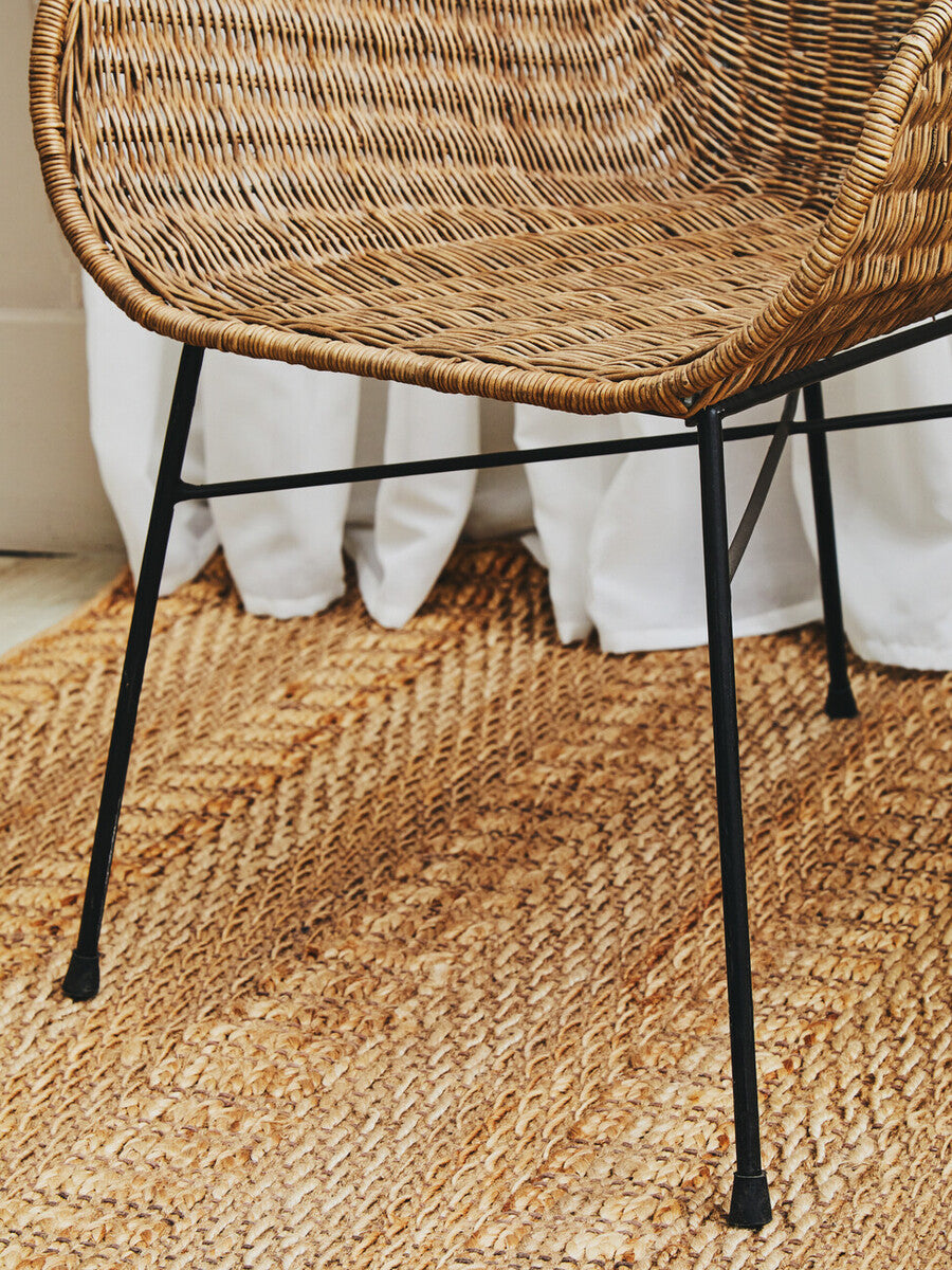 Cambridge Grey Wash Rattan Chair