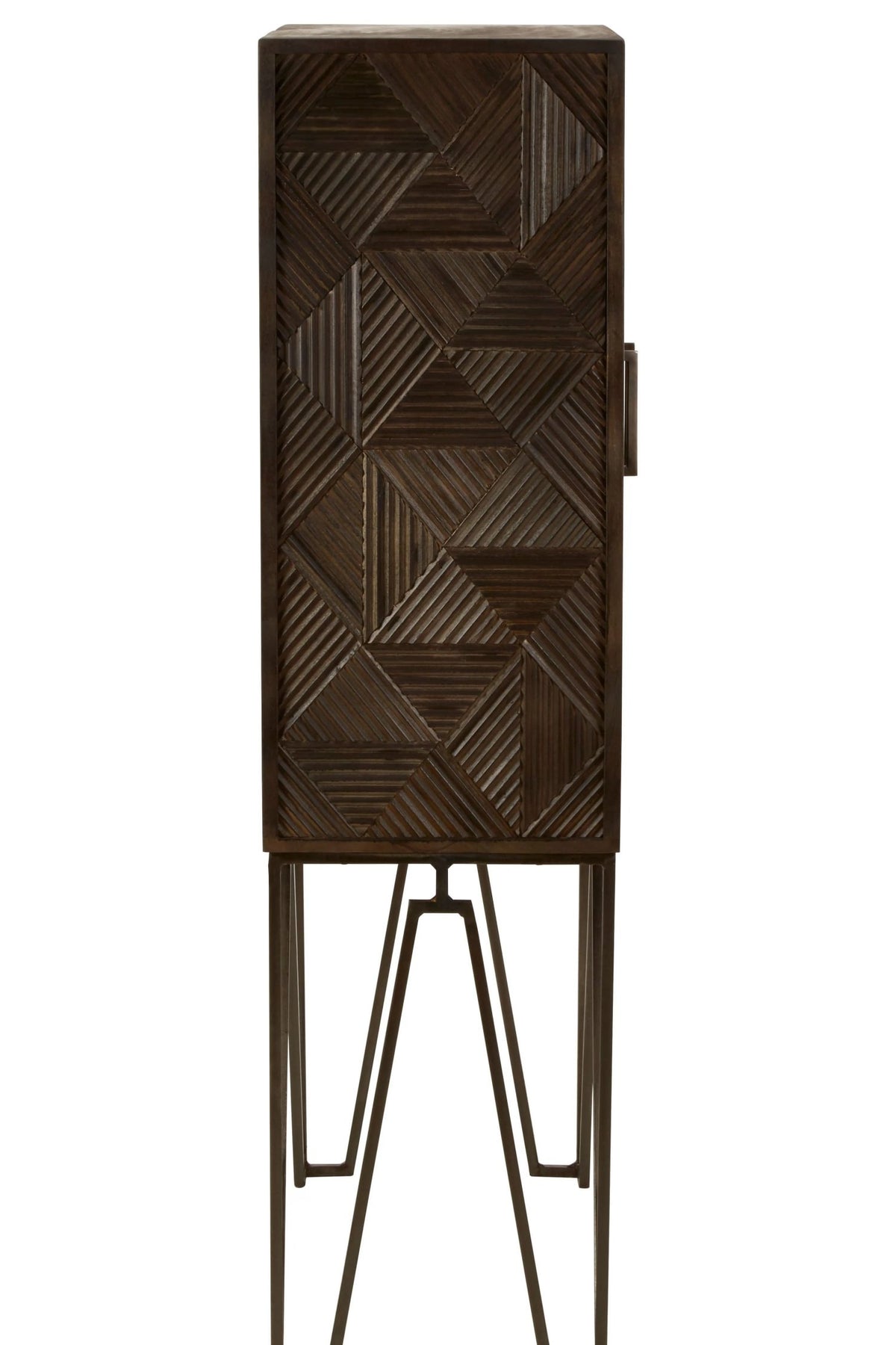 Savoy Carved Mango Wood Cabinet