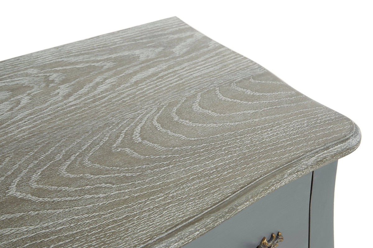 Stirling Dark Grey 4 Drawer Sideboard