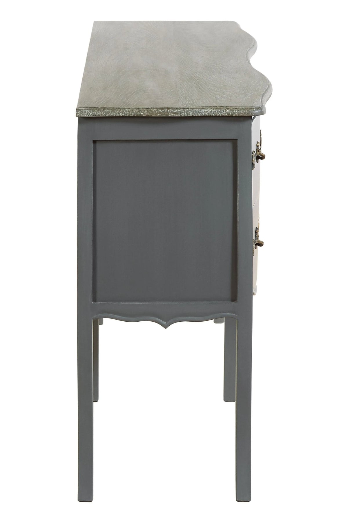 Stirling Dark Grey 4 Drawer Sideboard