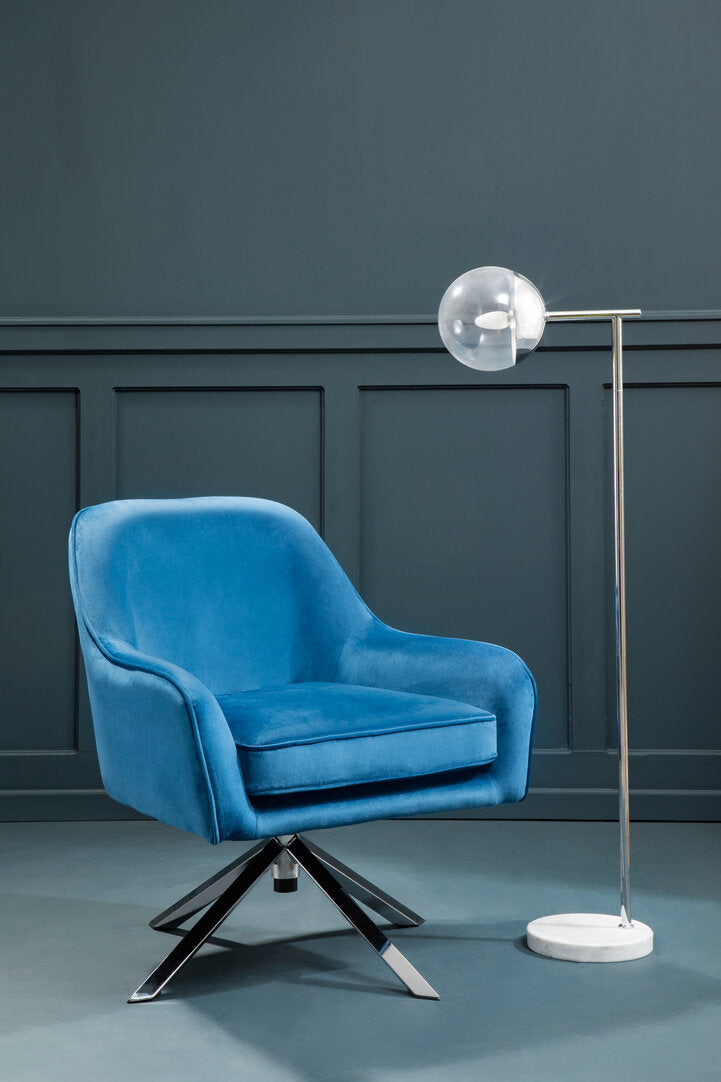 Vienna Midnight Velvet Chair