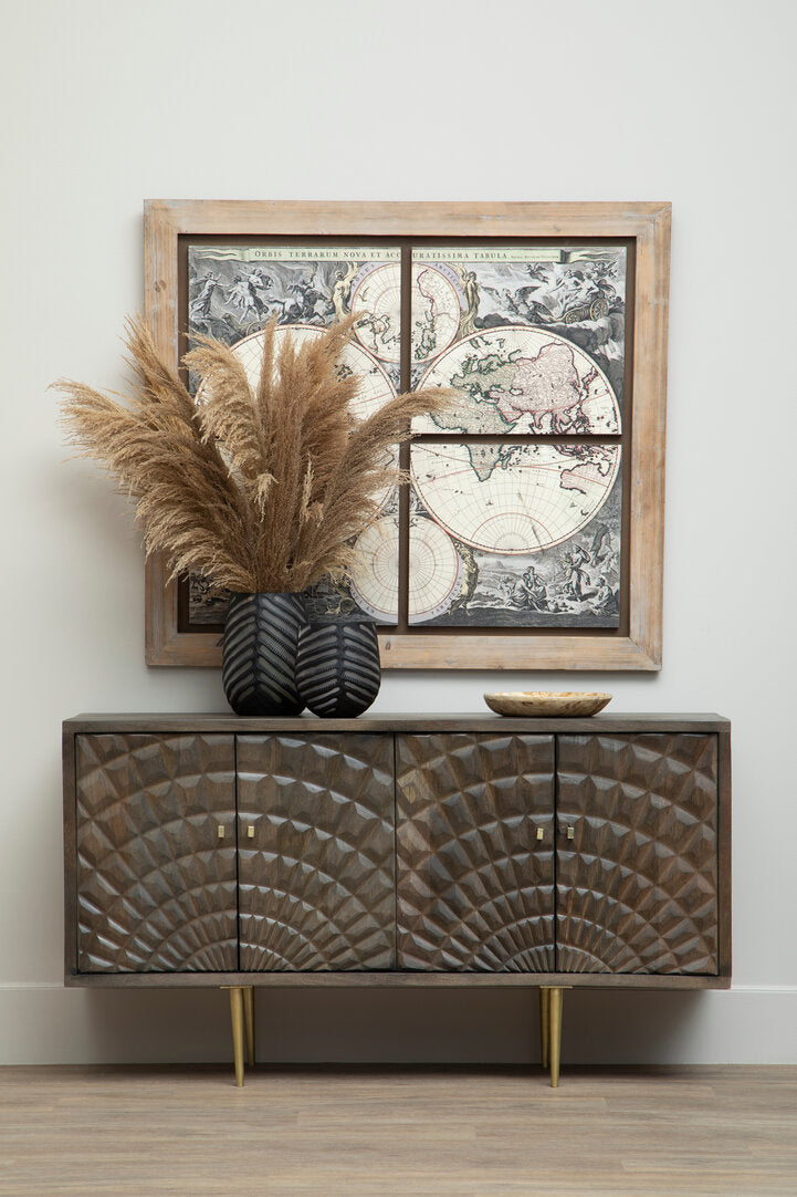 Savoy 4 Door Mango Wood Sideboard