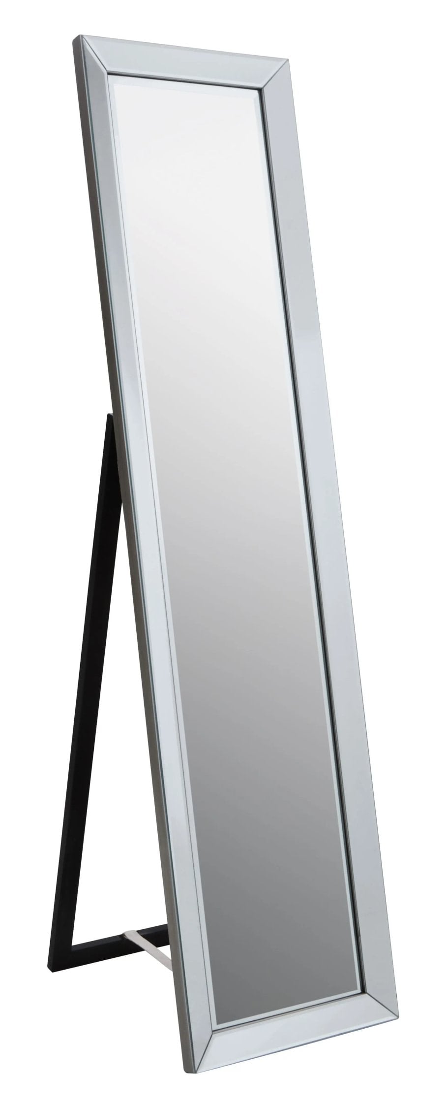 Topsham Silver Floor Mirror