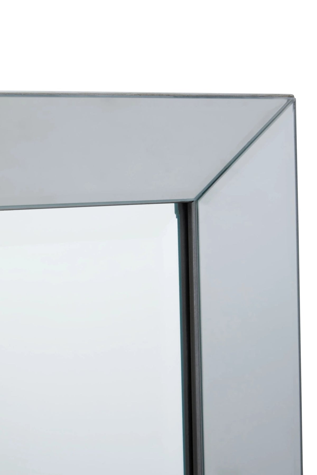 Topsham Silver Floor Mirror