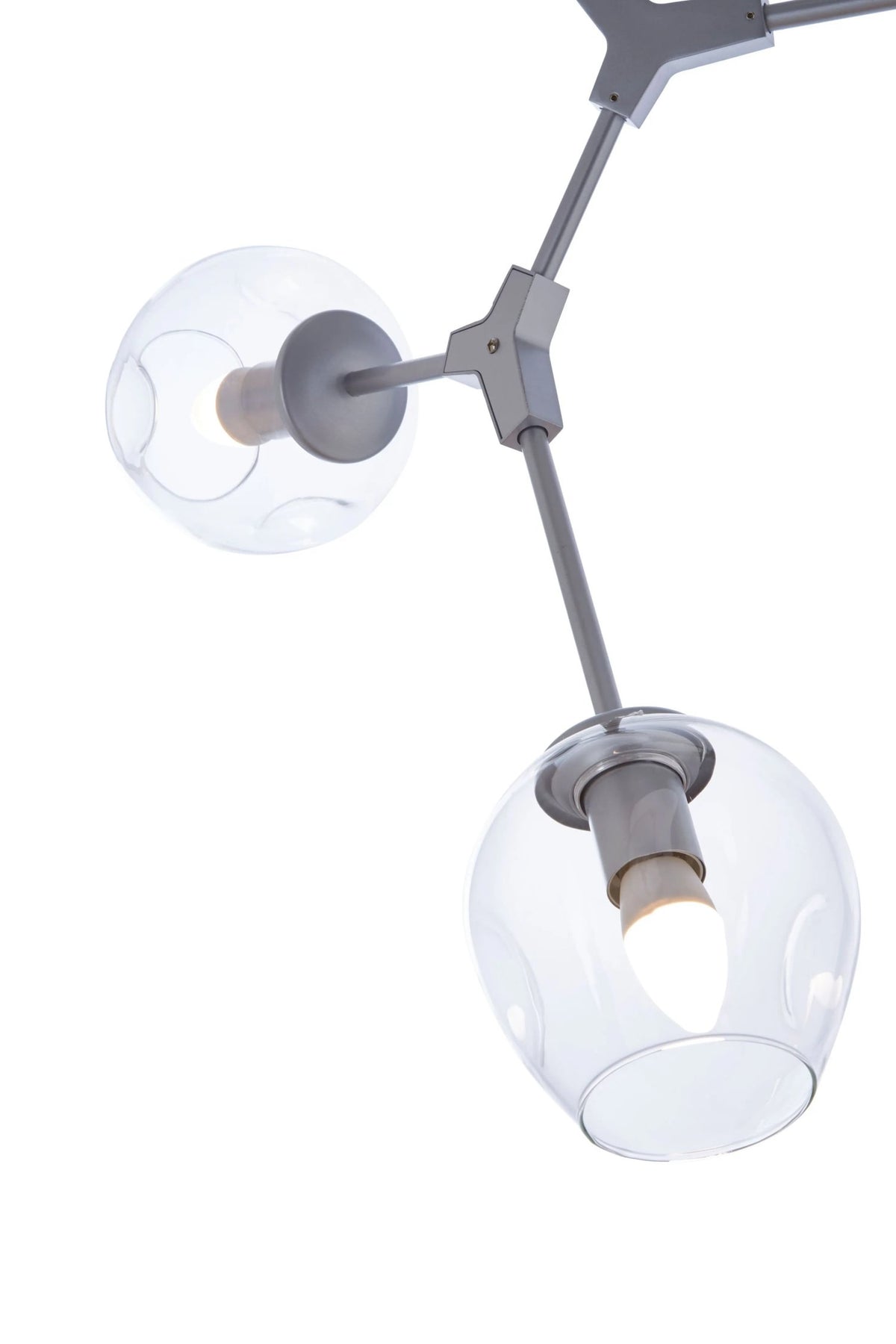 Cambridge Silver Finish Adjustable 5 Arm Statement Pendant Light