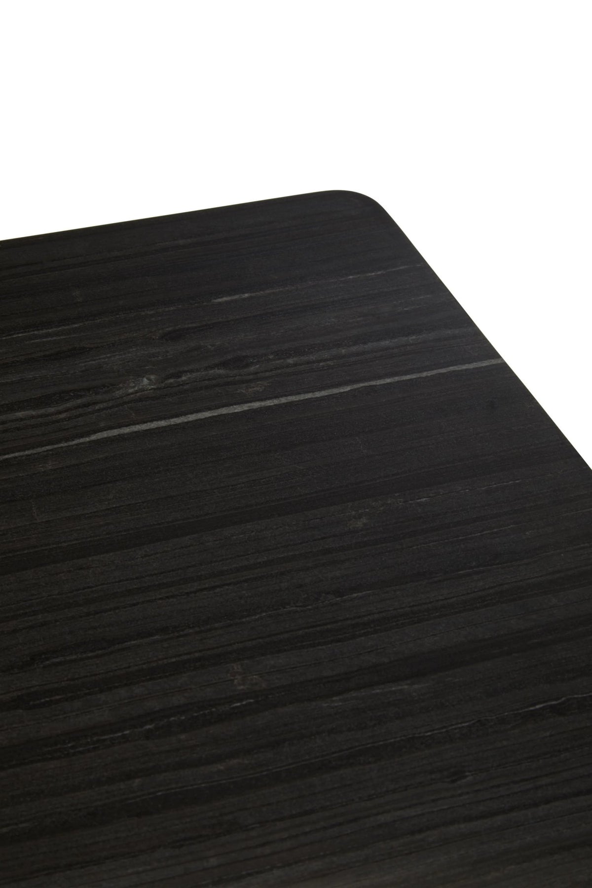 Loxley Black Marble Top Rectangular Dining Table