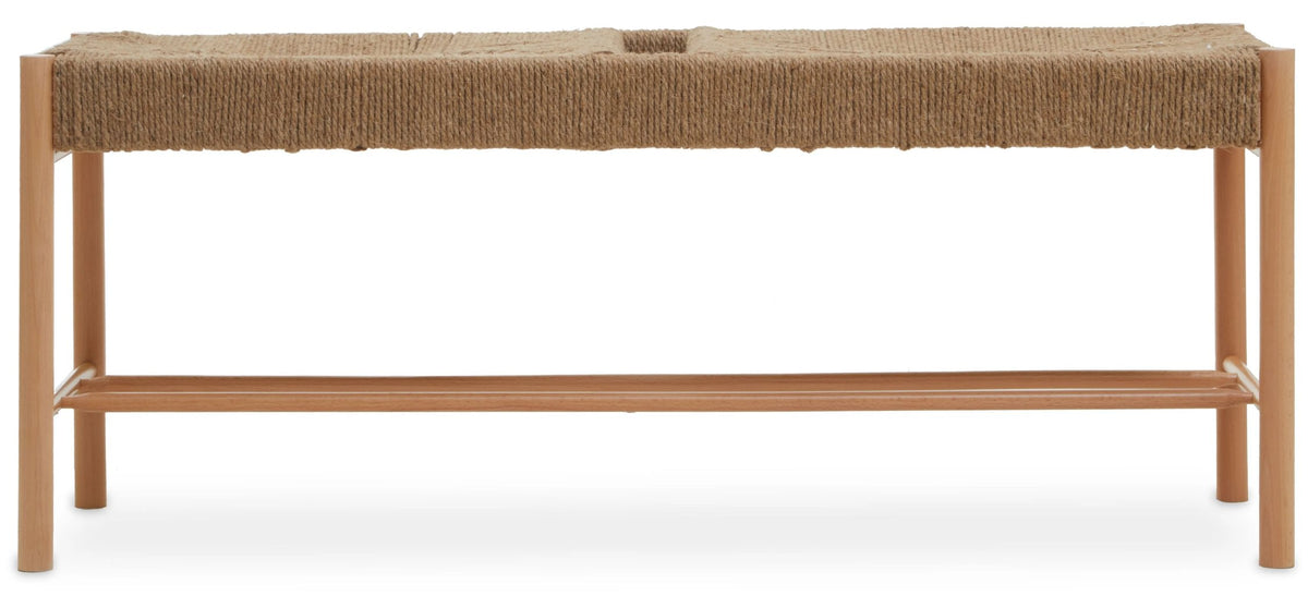 Harrogate Natural Rope and Beechwood Bench