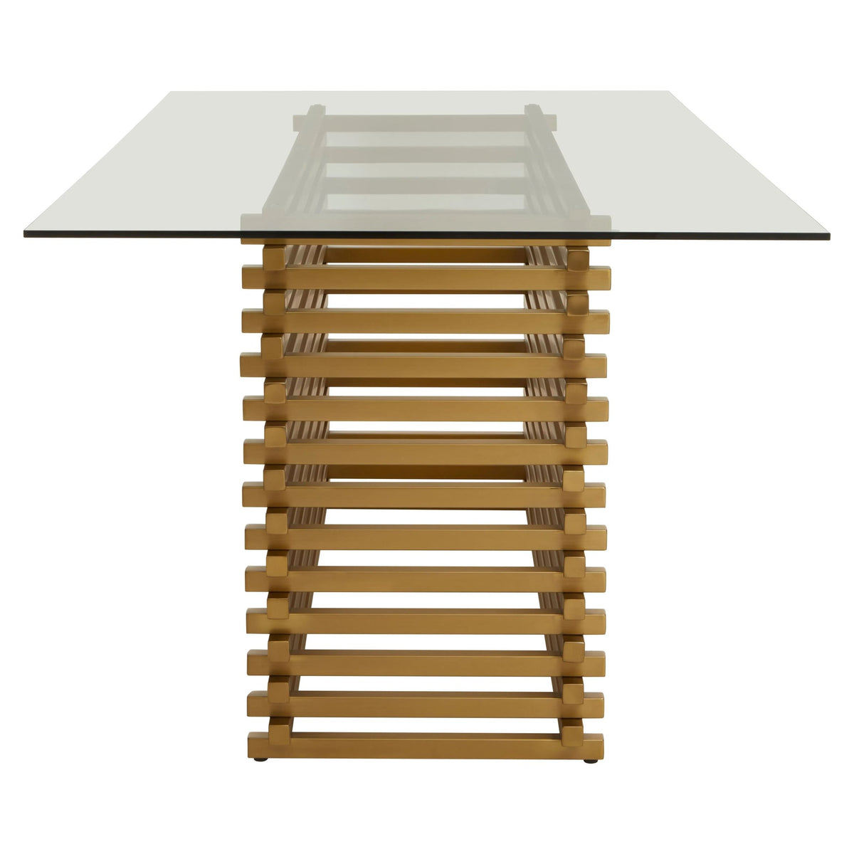Valencia Rectangular Glass Dining Table