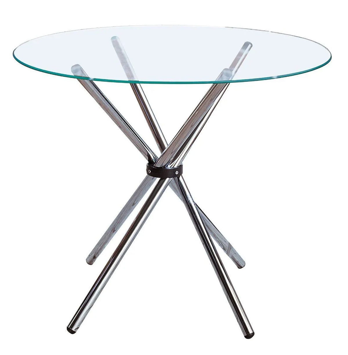 Lymington Round Dining Table with Glass Top