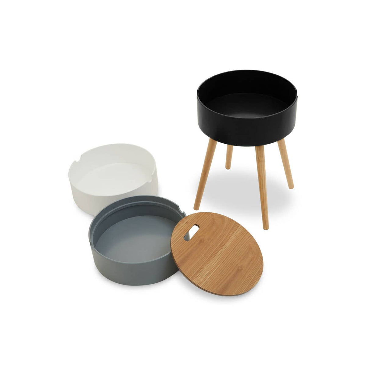 Valencia Three Tier Storage Side Table