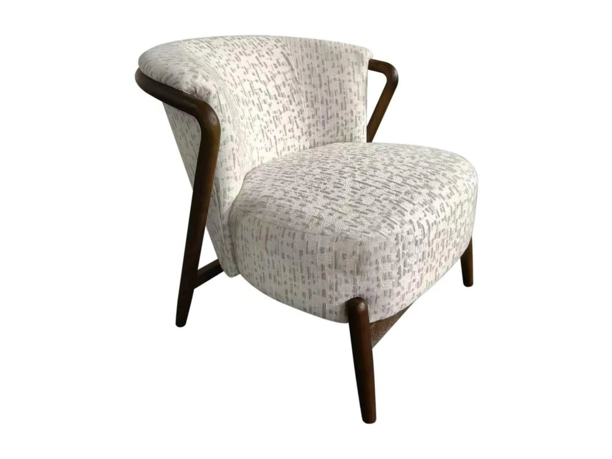Carlisle Natural Jacquard Lounge Chair