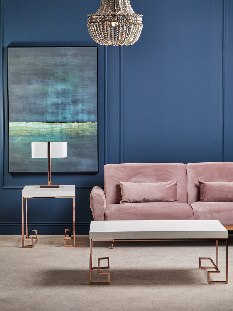 York Pink Velvet Sofa Bed