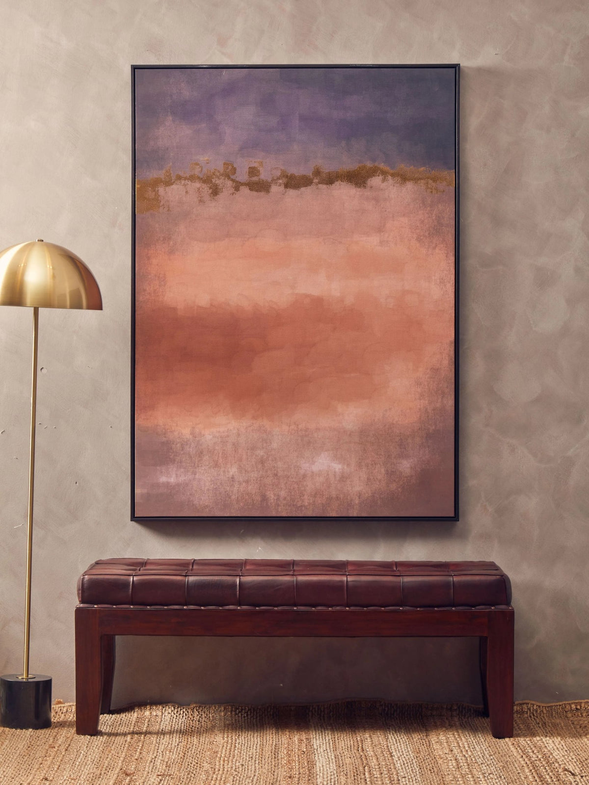 Notting Floor Lamp with Marble Base