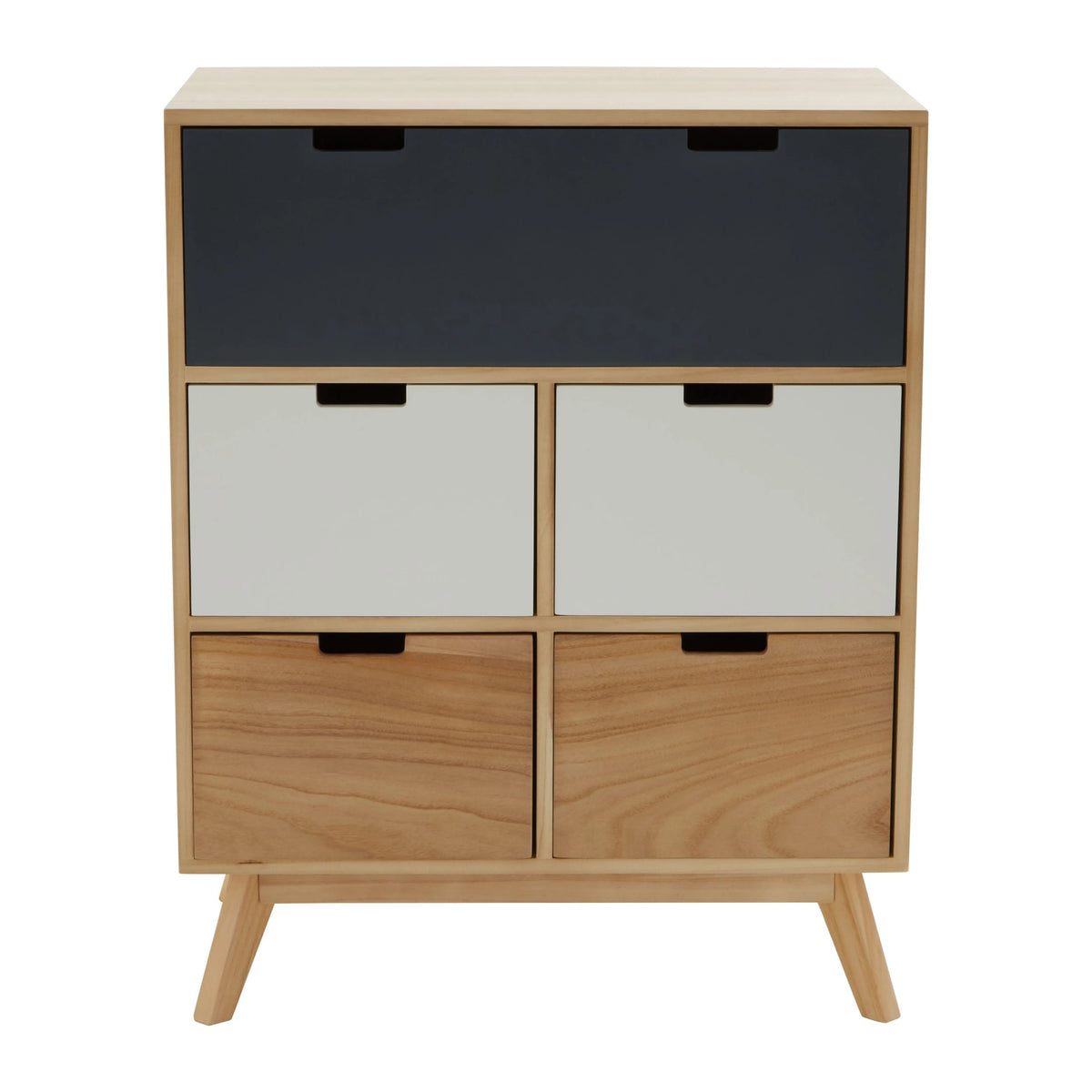 Sherborne Tri Colour Chest of Five Drawers