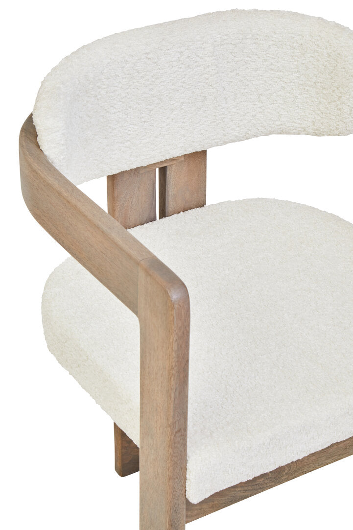 Stirling Grey Mango Wood Chair