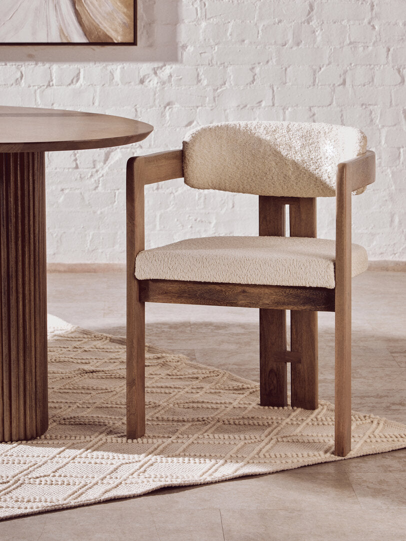 Stirling Grey Mango Wood Chair