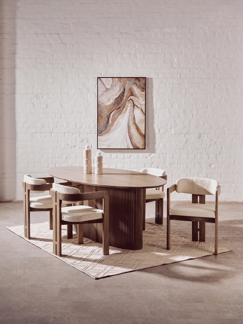 Stirling Grey Mango Wood Chair