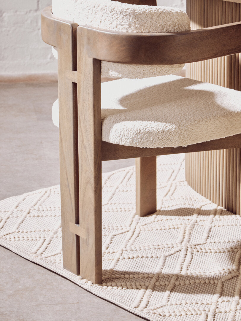 Stirling Grey Mango Wood Chair