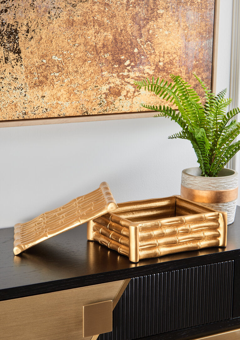Lisbon Black and Gold Console Table with 1 Drawer