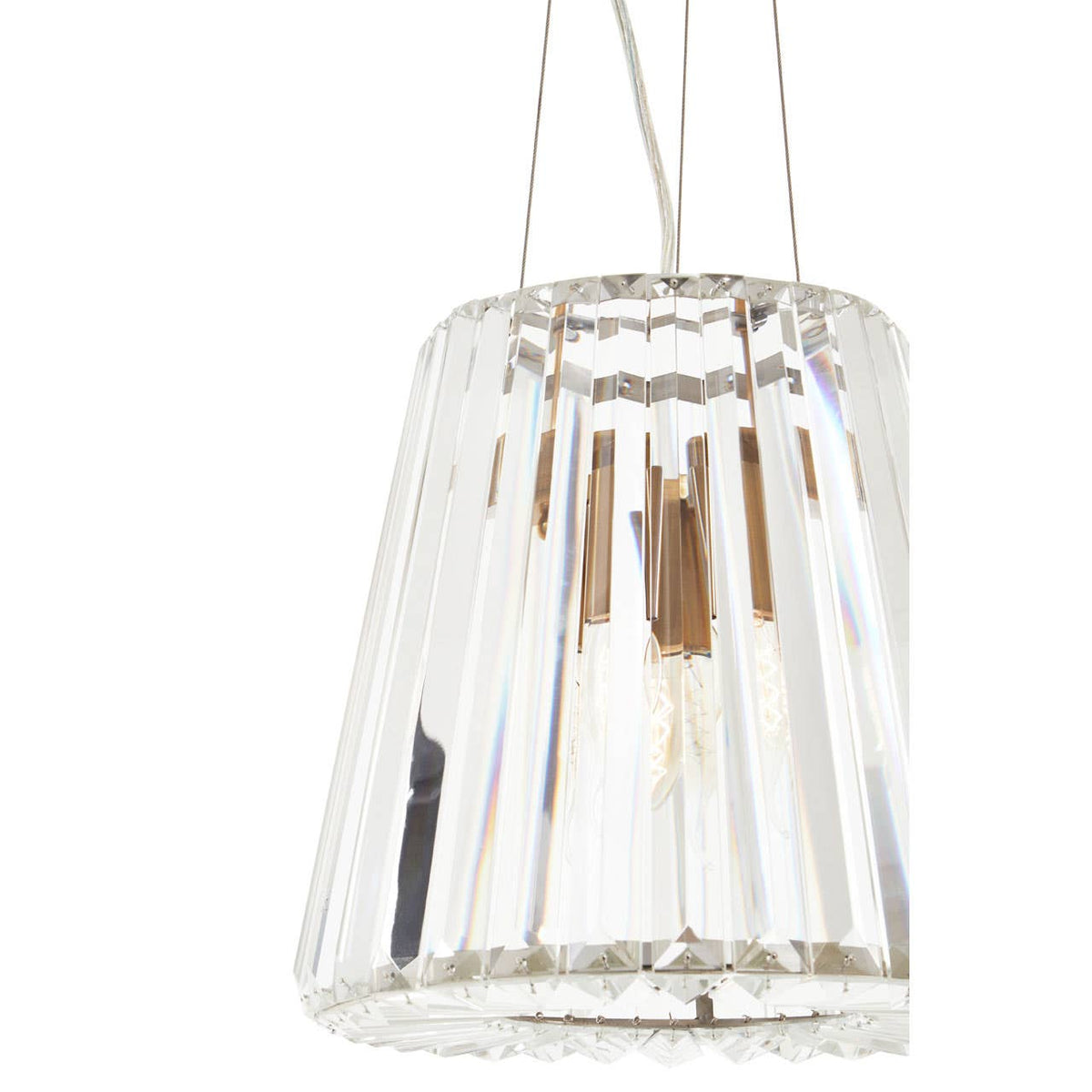 Vienna 3 Bulb Crystal Pendant Light