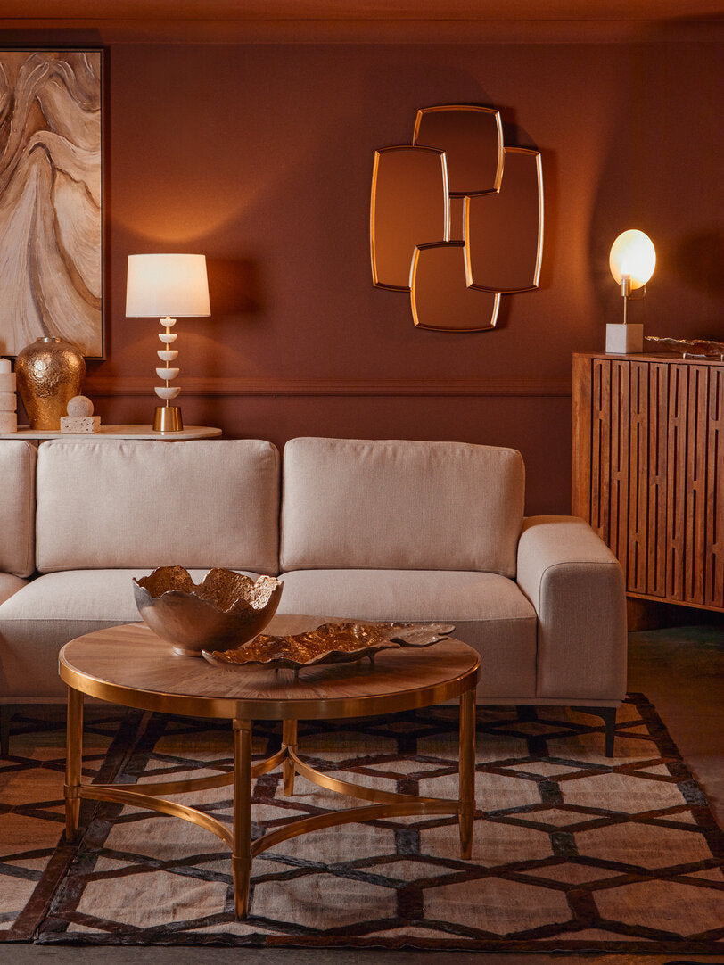 Laguna Coffee Table With Curved Frame