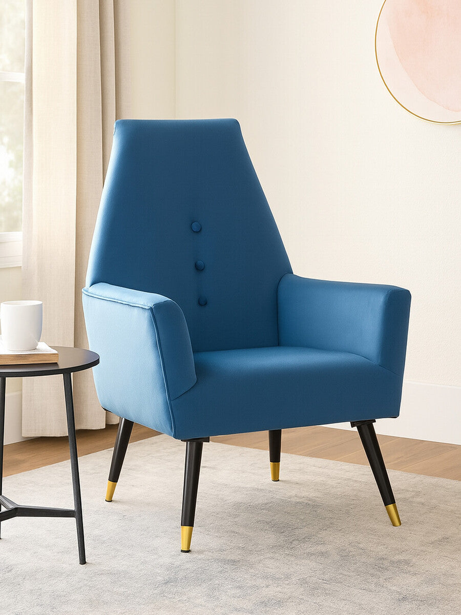 Regent Velvet Button Detail Chair